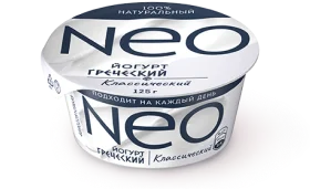 Йогурт греческий 125&nbsp;г