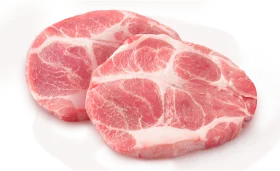 Свиная шея среднего размера