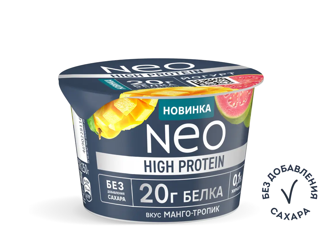 Манго-Тропические фрукты 0,1% жирности