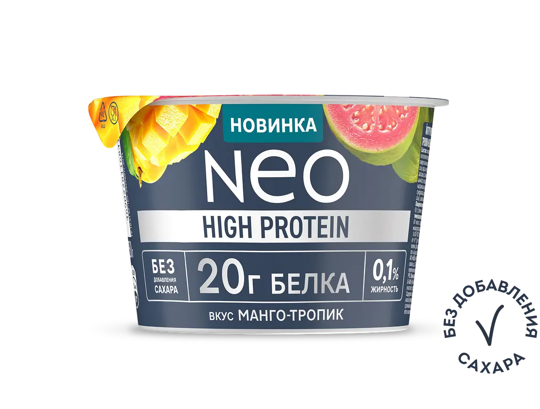 Манго-Тропические фрукты 0,1% жирности