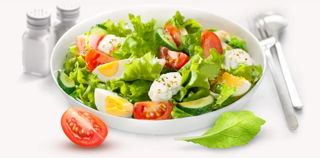 Овощной&nbsp;салат с&nbsp;греческим йогуртом