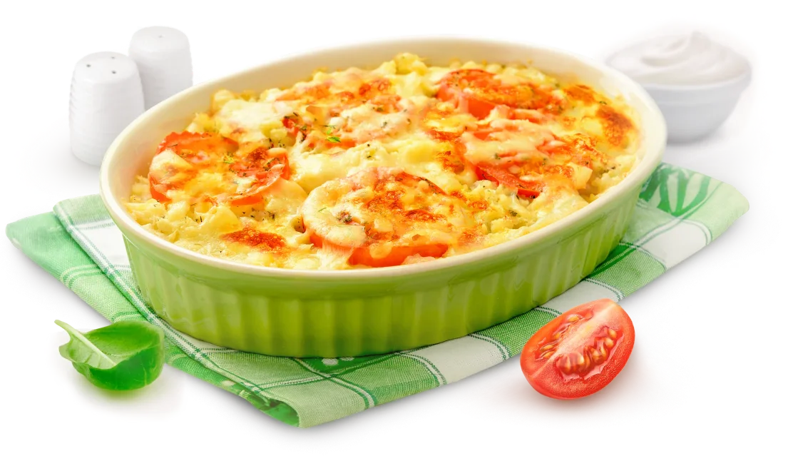 Запечённое мясо с&nbsp;греческим йогуртом и&nbsp;сыром